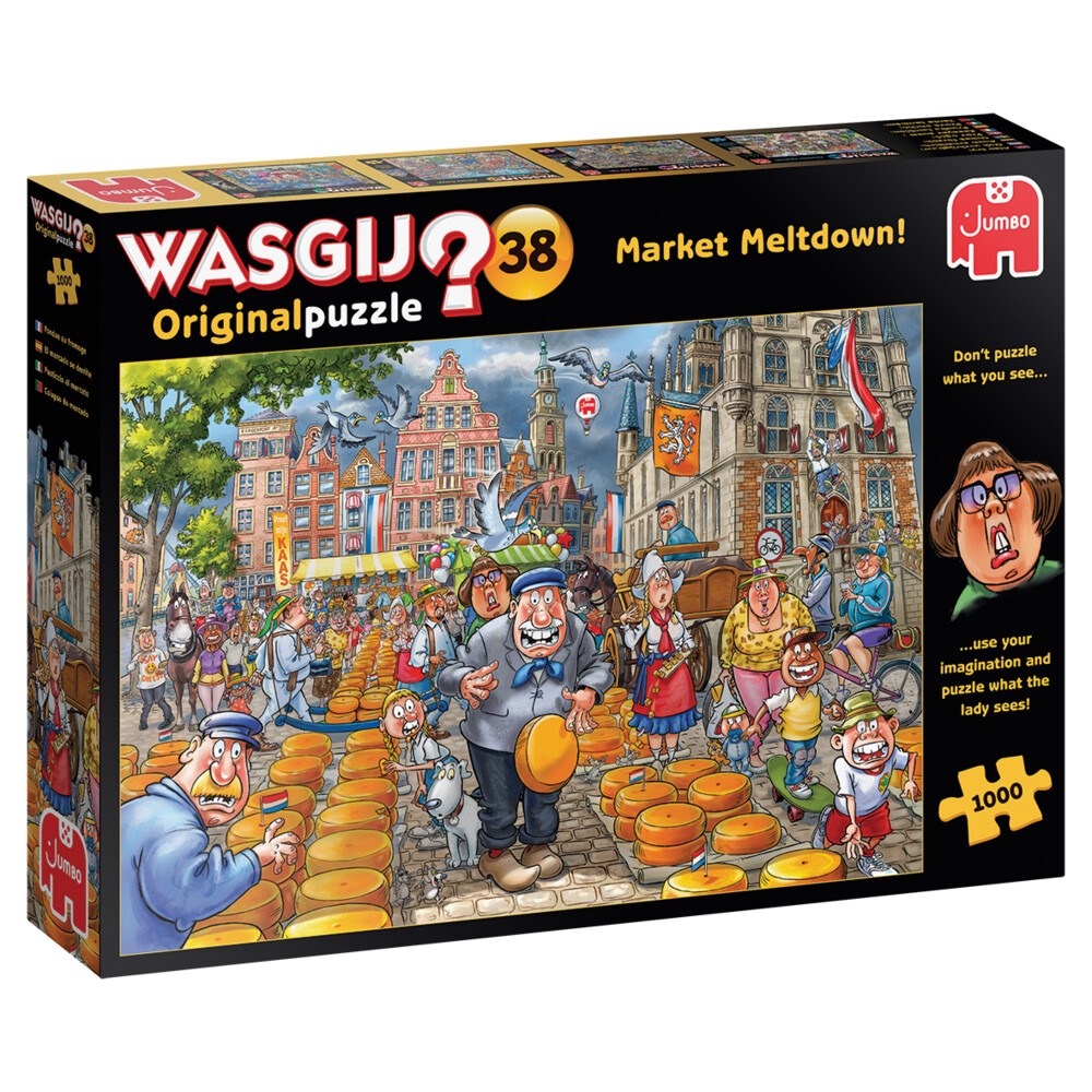 Jumbo Wasgij Original Puzzel 38 Kaasalarm! 1000 Stukjes