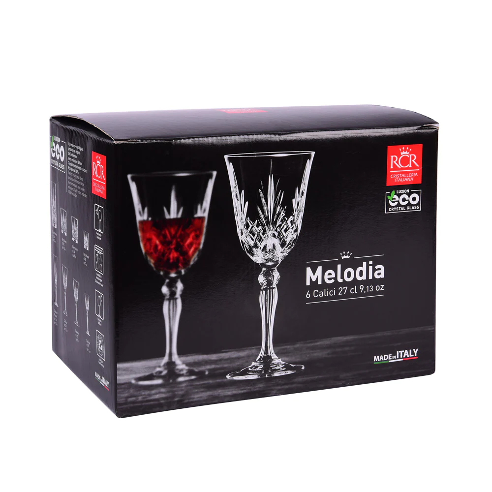 Verre à pied Melodia 27 cl (lot de 6) RCR