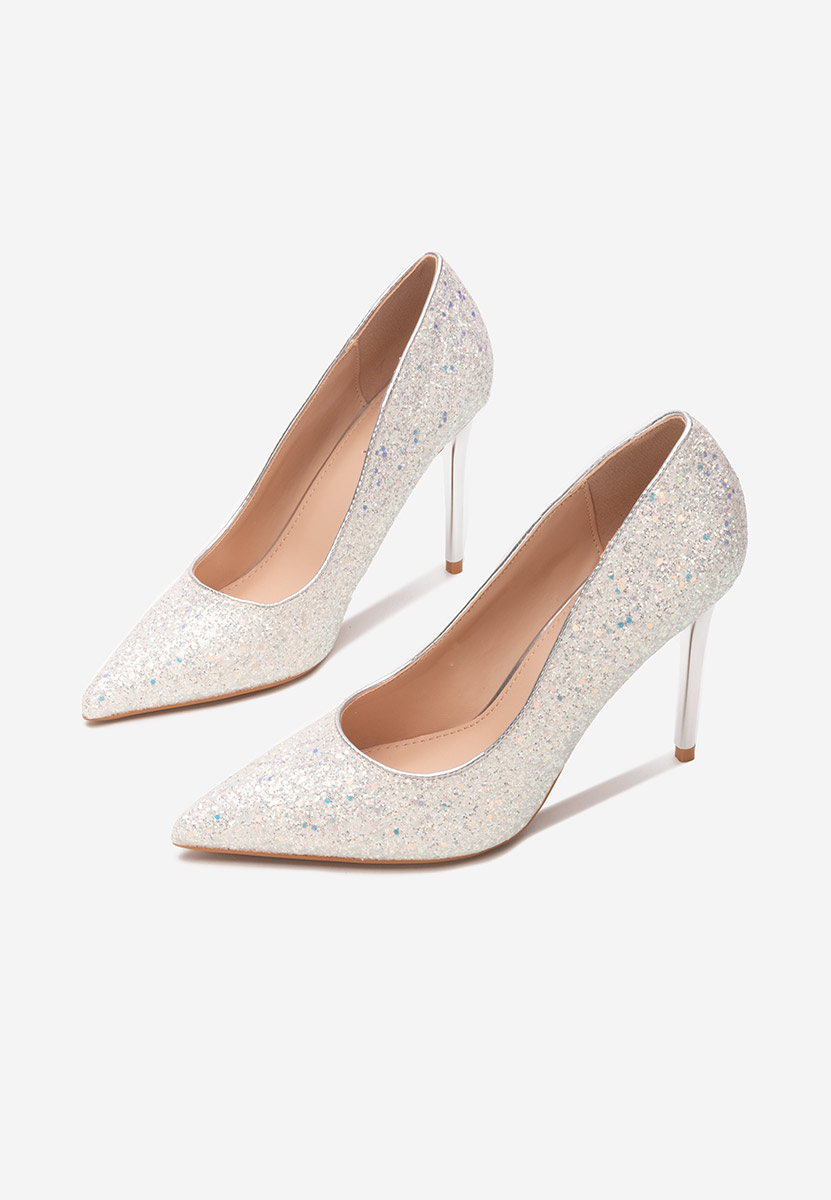 Chaussures stiletto blancs Janey