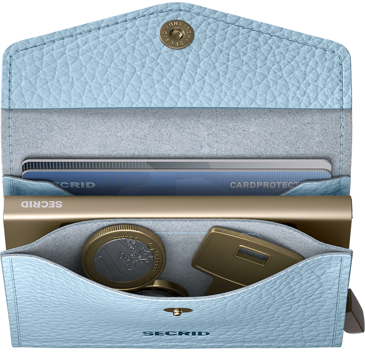 Envelope wallet pebble
