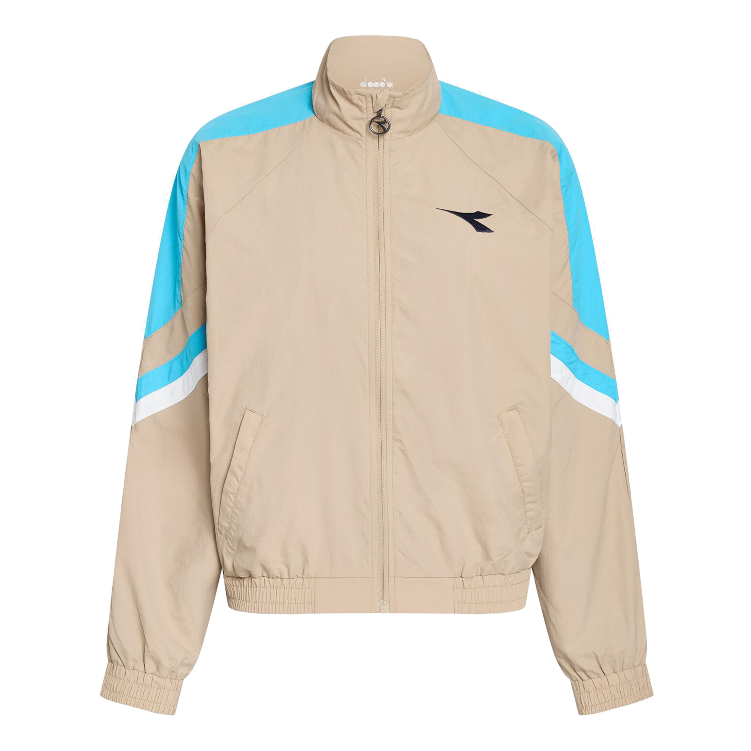 Diadora U. Track Icon Veste De Survêtement Hommes - Beige , Multicouleur