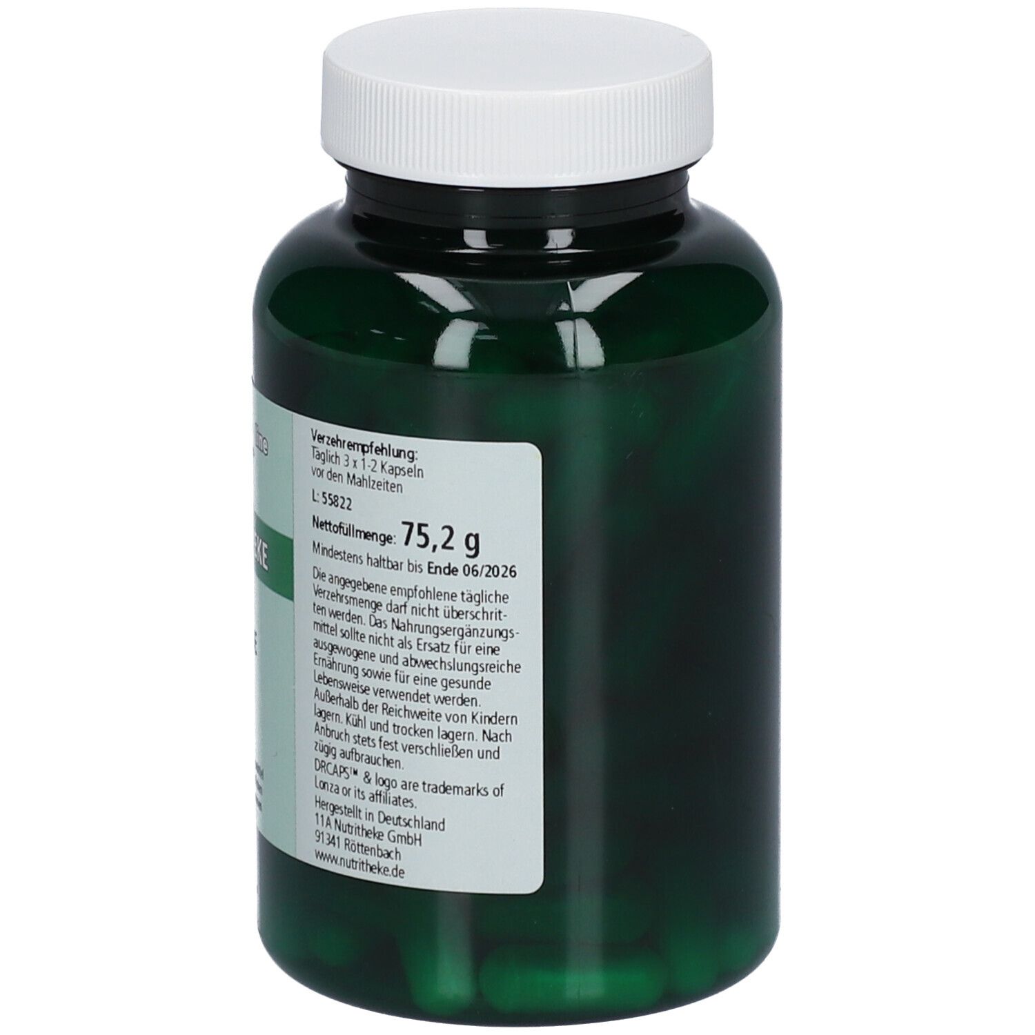 green line NUTRITHEKE Enzyme