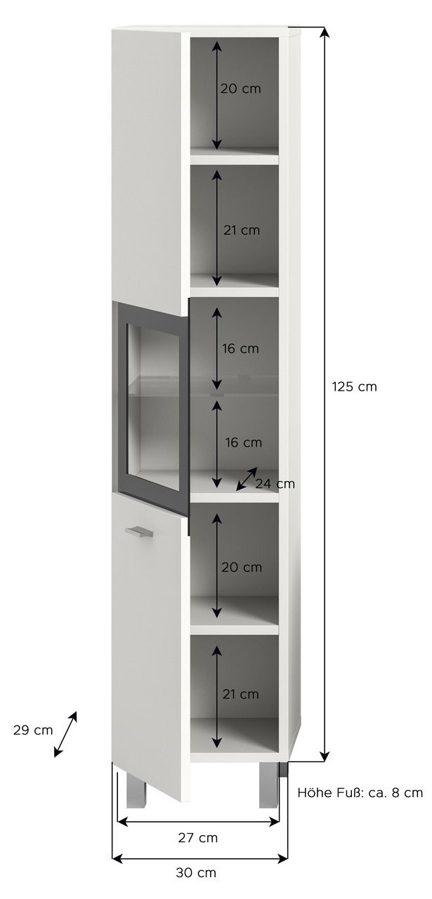 MID.YOU Badschrank BOSTON
