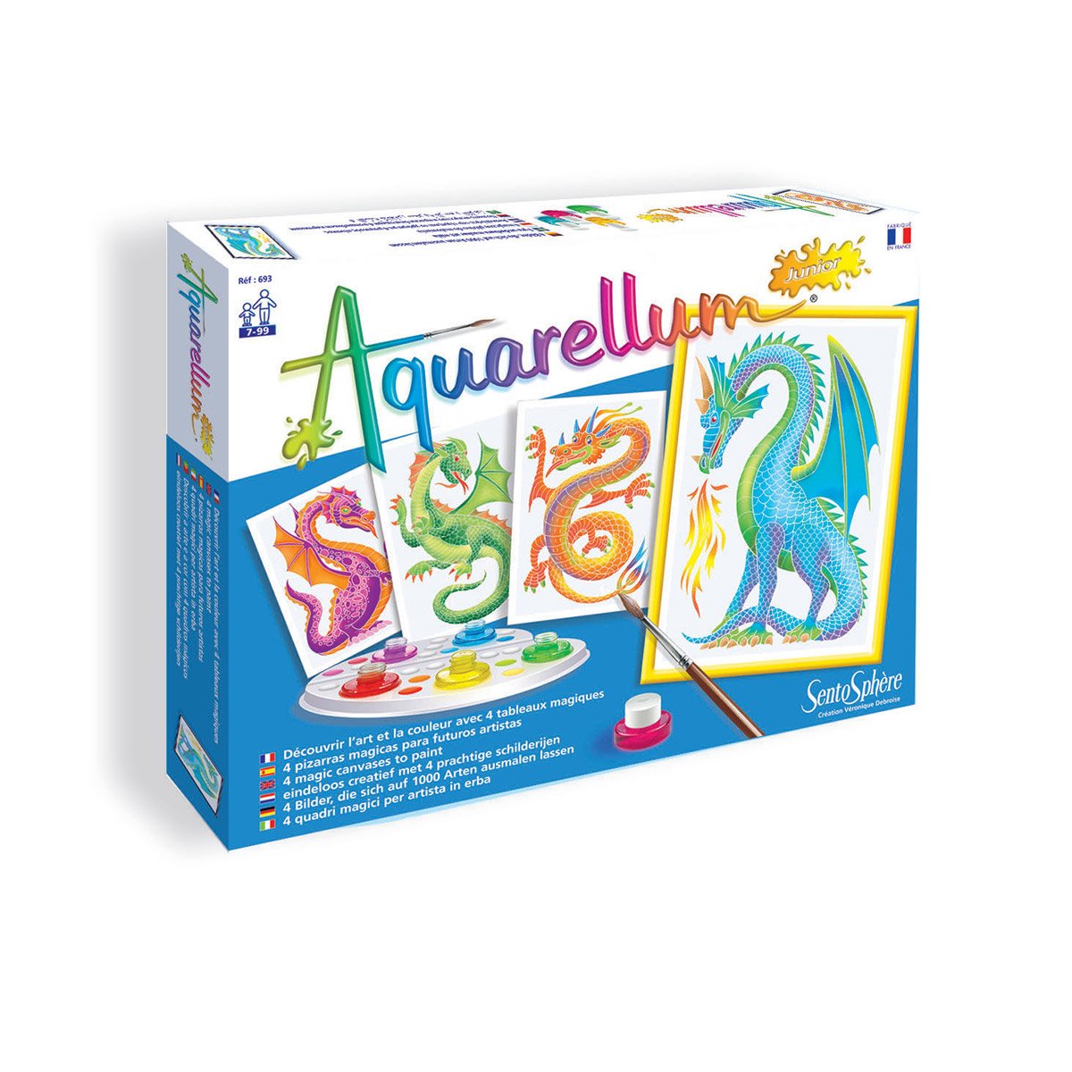 Aquerellum junior : Dragons