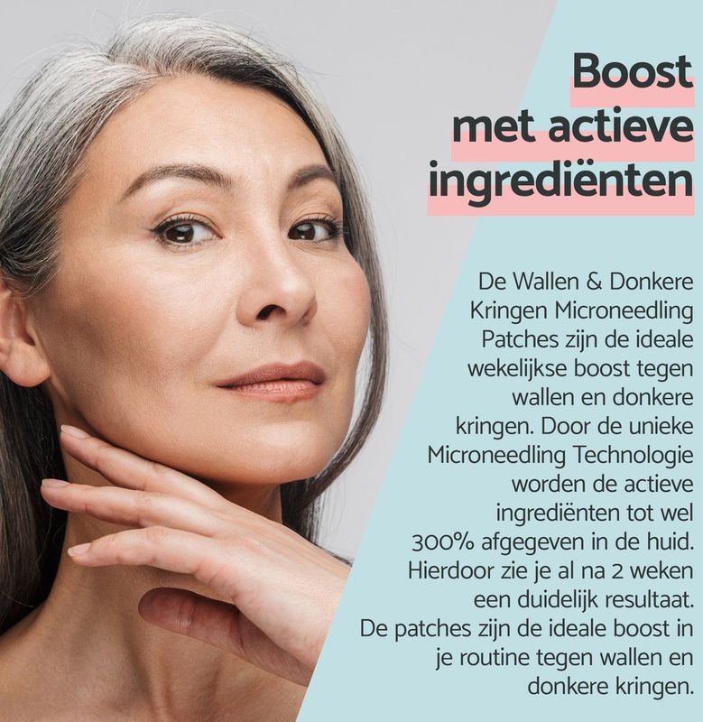 Remescar - Microneedling Patches - Gezichtsverzorging Patches voor onder de ogen - 2 stuks x 17 mg