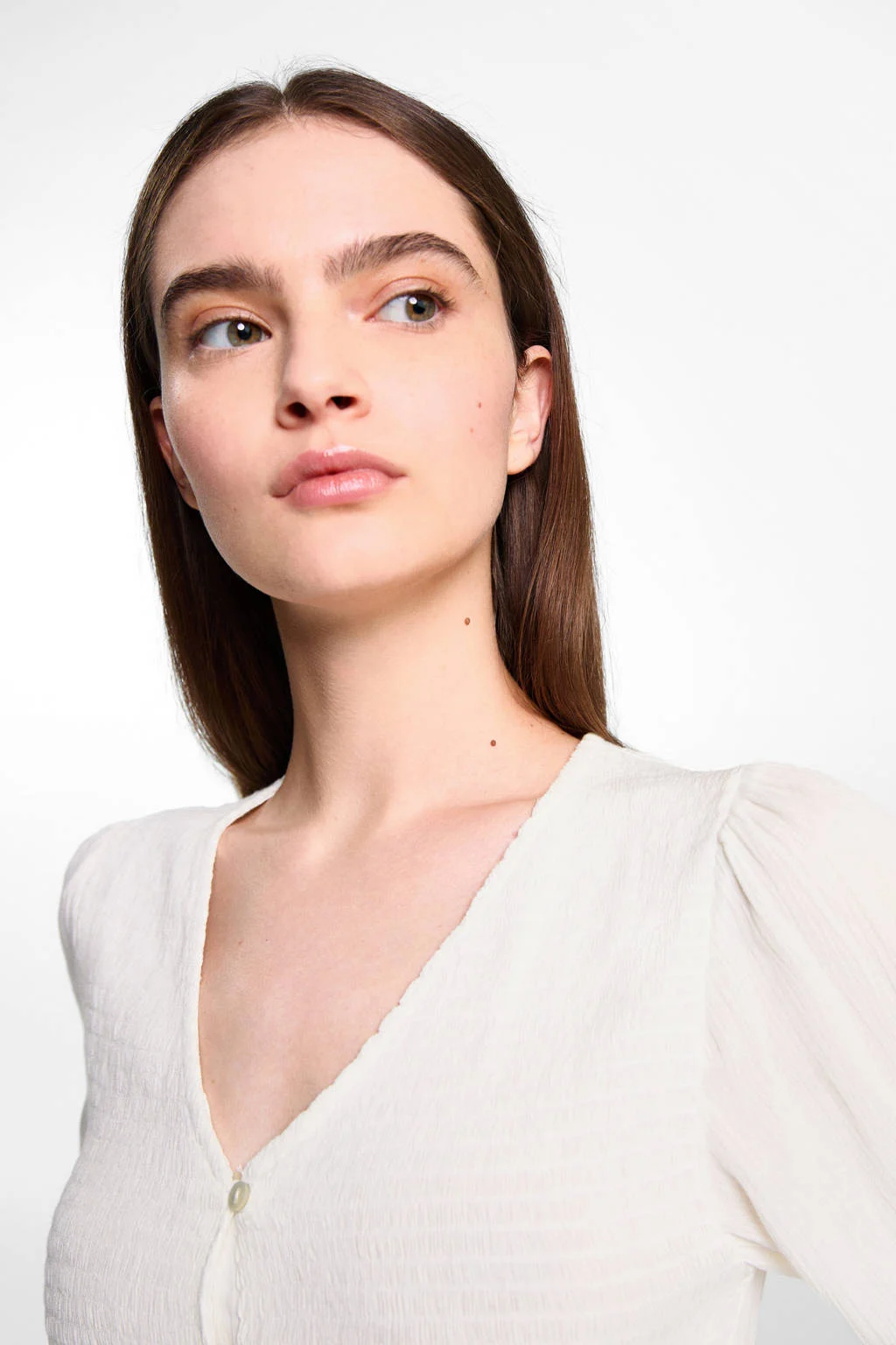 MANGO TEEN blouse naturel wit