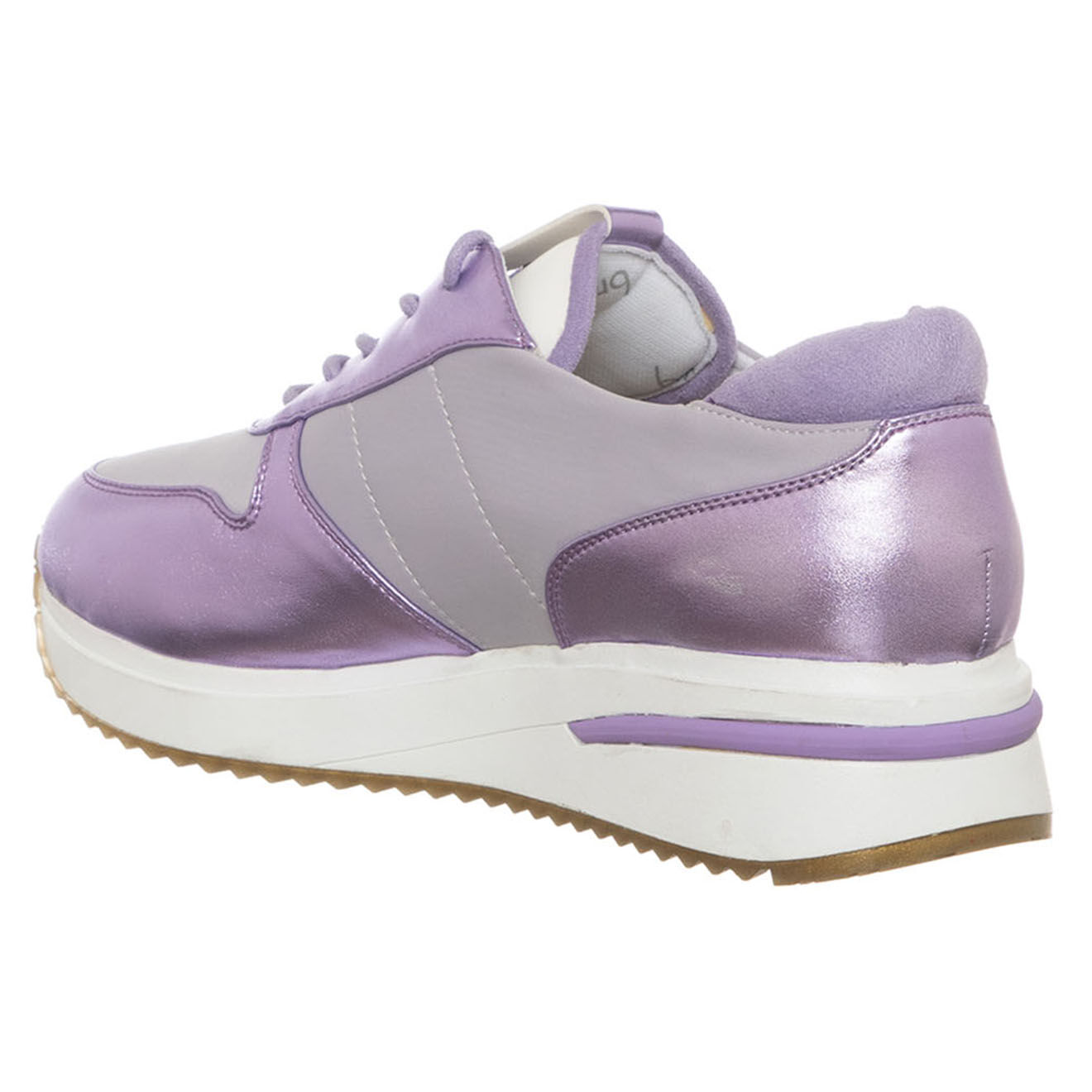 Tua By Braccialini Sneakers en Cuir Pura violettes