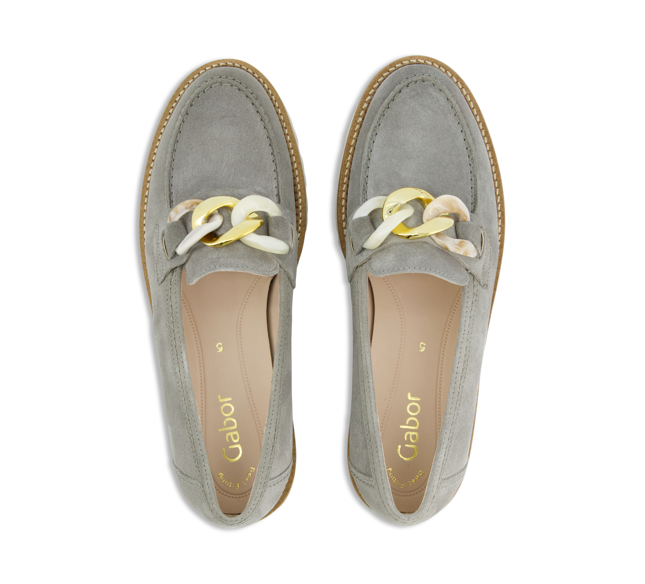 Gabor Loafers & Mokassins grün