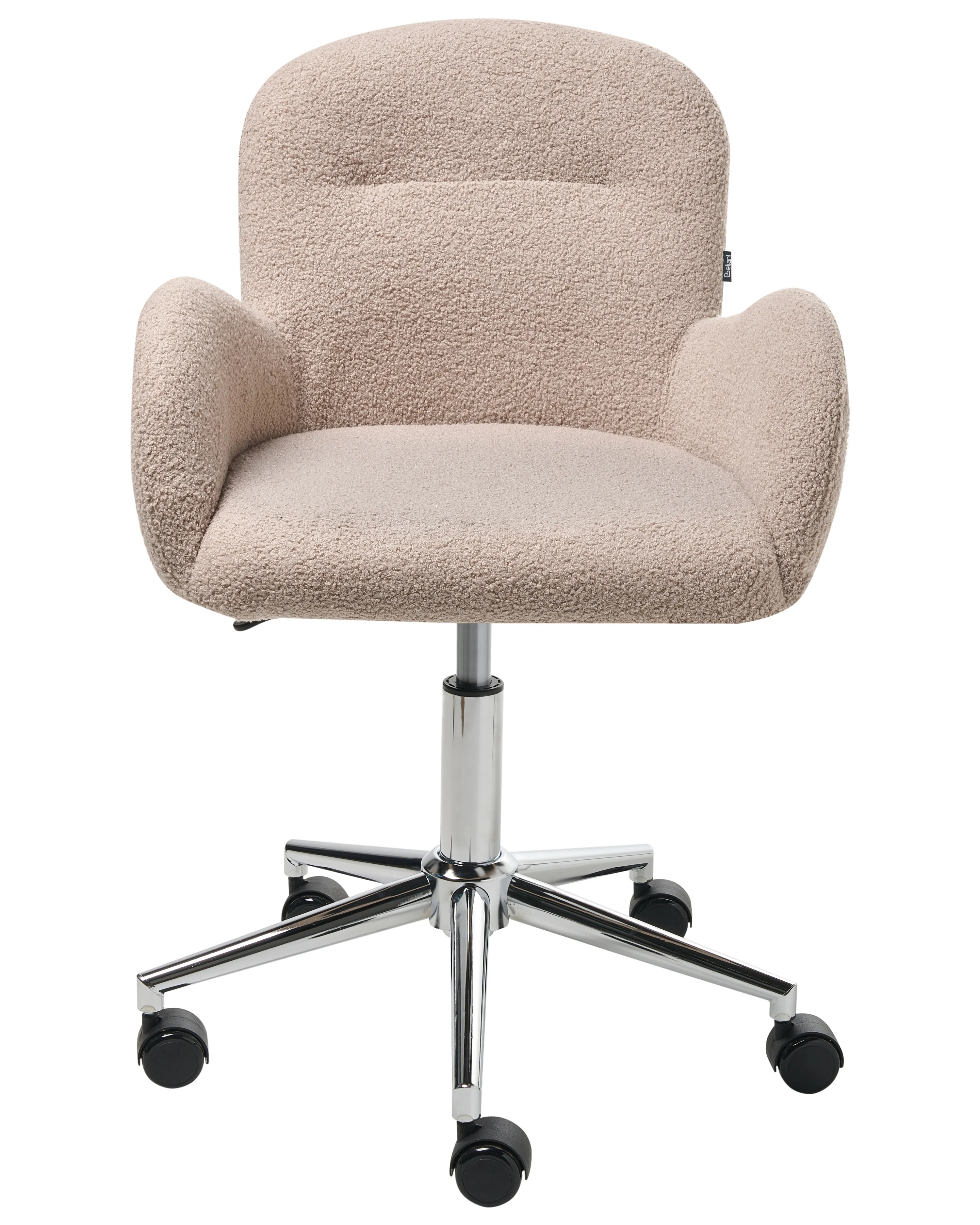 Bureaustoel PRIDDY Bouclé Beige