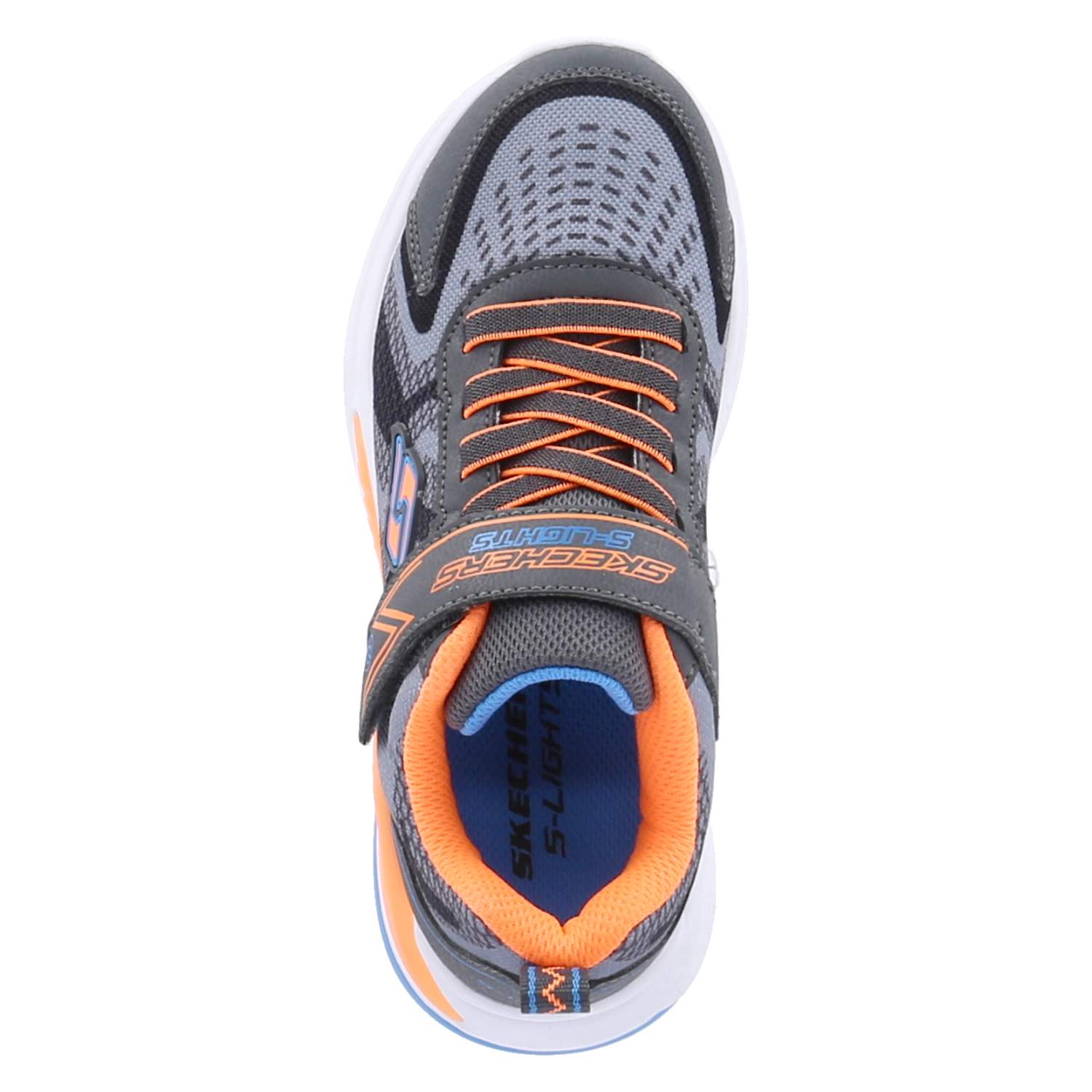 Skechers Low Sneaker TRI-NAMICS - charcoal/orange