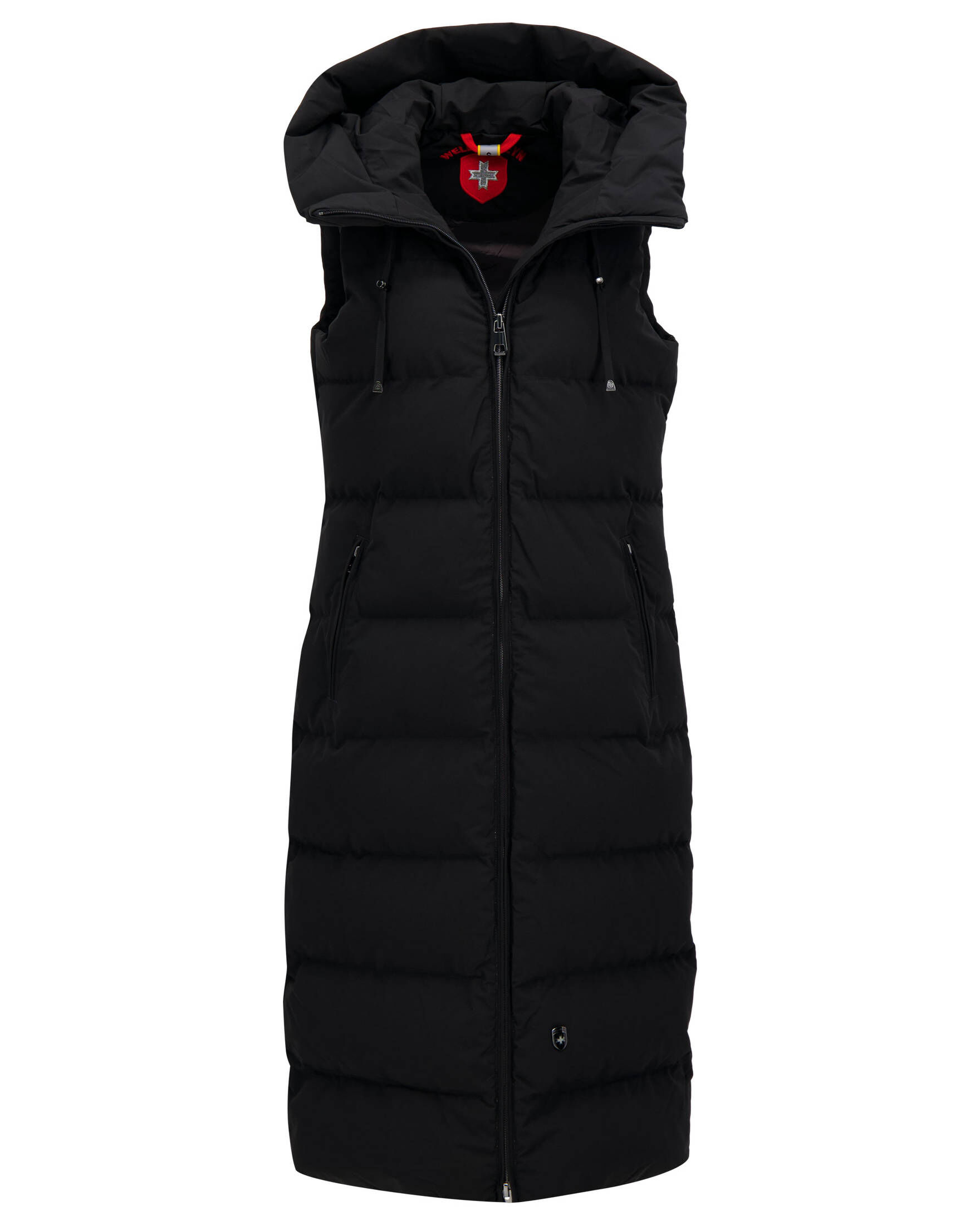 Wellensteyn| Damen Steppmantel GOLDMINE EXTRA LONG VEST ärmellos