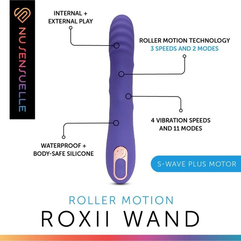 Vibrator Roxii Roller Motion - Paars
