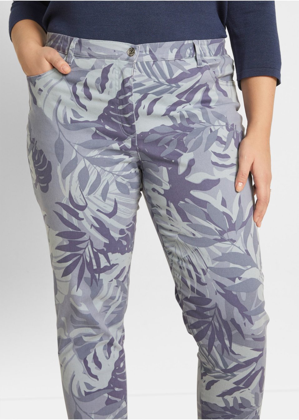 Pantalon extensible longueur cheville