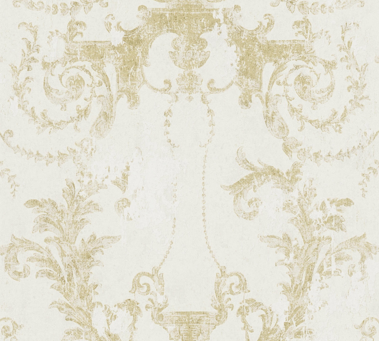 Vliestapete HISTORY OF ART - gold-creme - 10 Meter
