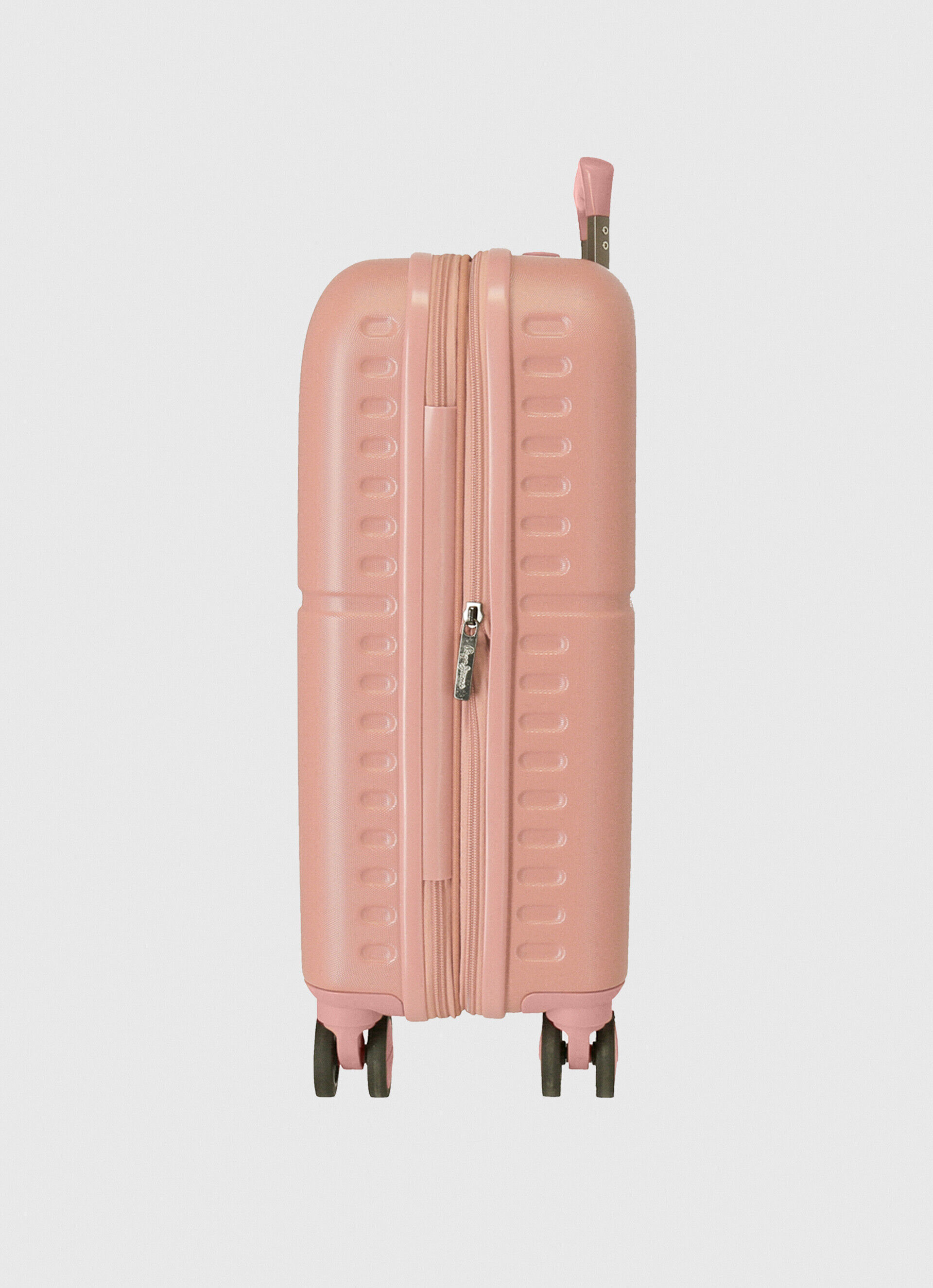 Mala de viagem com rodinhas, 55 cm, ABS - rosa claro, tamanho único
