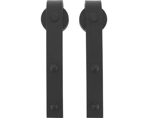 Intersteel rechtse zwarte wielset