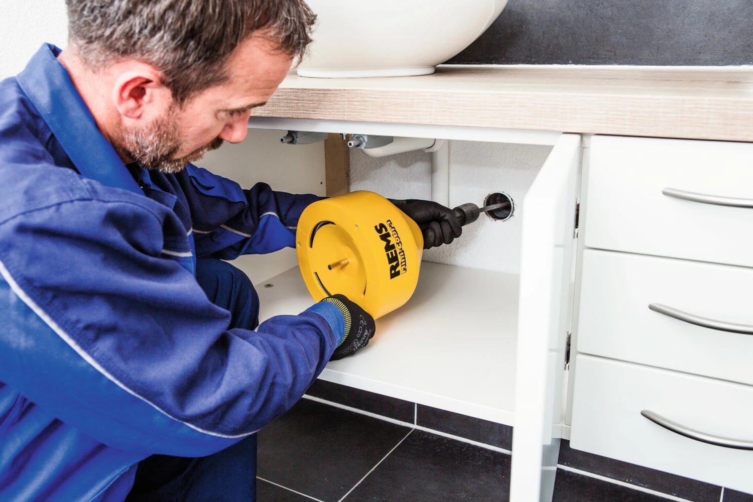 Rems 170010 Mini-Cobra Buisontstopper voor hand- en elektrische bediening