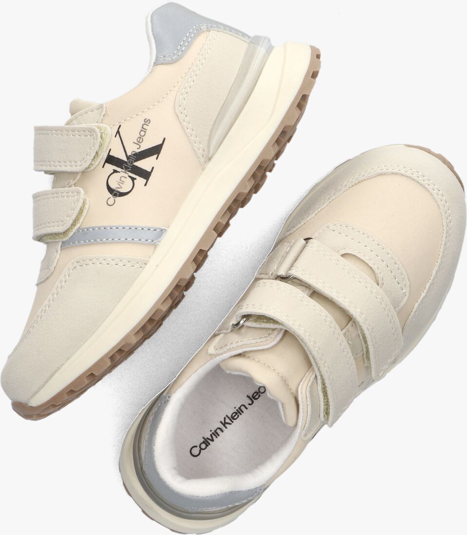 CALVIN KLEIN beige calvin klein lage sneakers 1587500