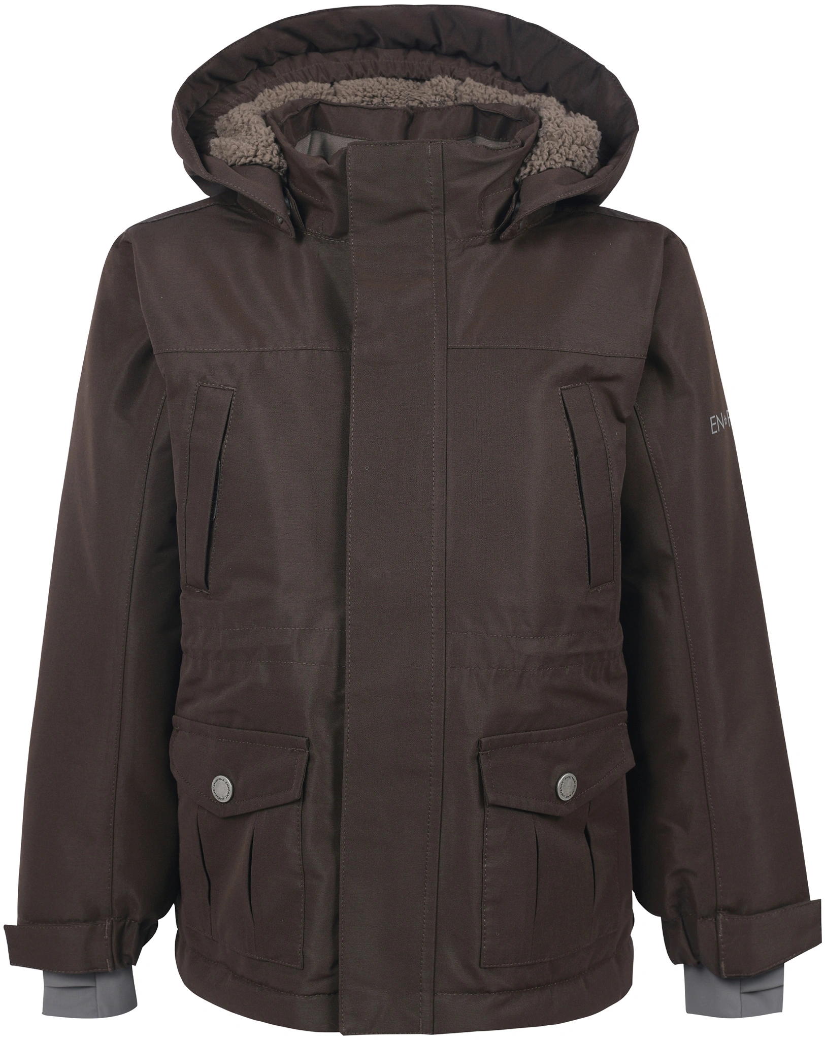 Winterjacke GLACE in coffee