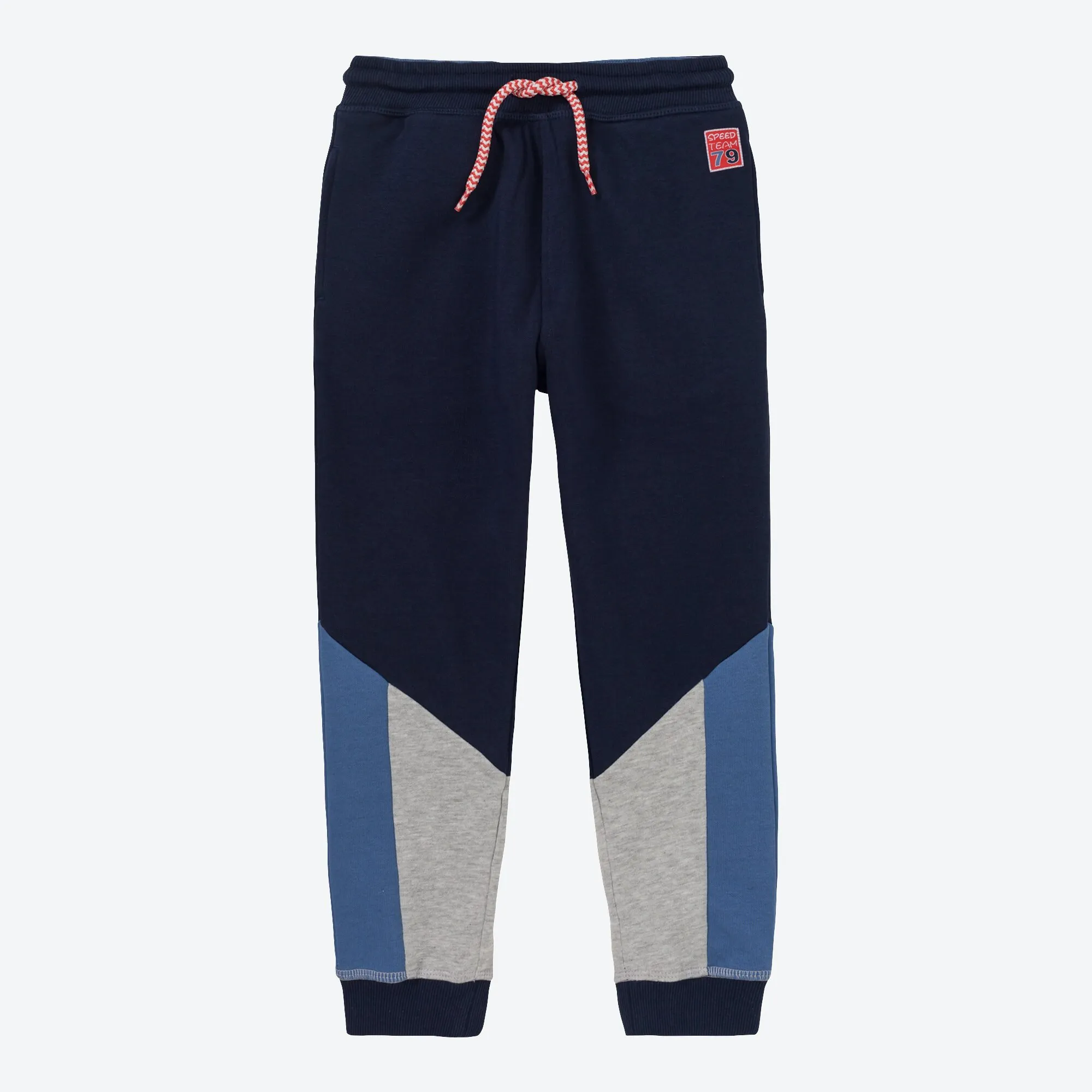 Jungen-Jogginghose mit Kontrast-Einsätzen
