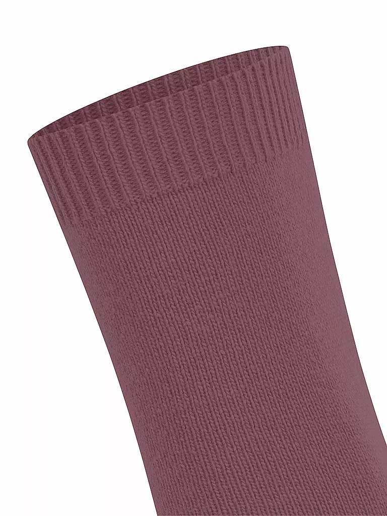 FALKE Socken COSY WOOL roan rouge rot