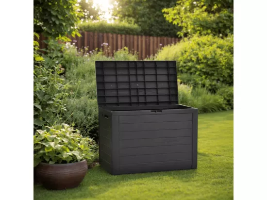 Prolenta Premium - Boîte de rangement de jardin Anthracite 78x44x55 cm