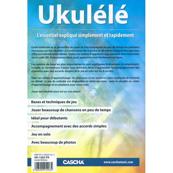 Cascha Verlag Ukulélé – Apprendre rapidement
