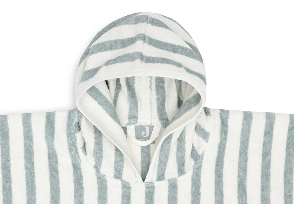 badponcho Stripe Terry - Sea Green