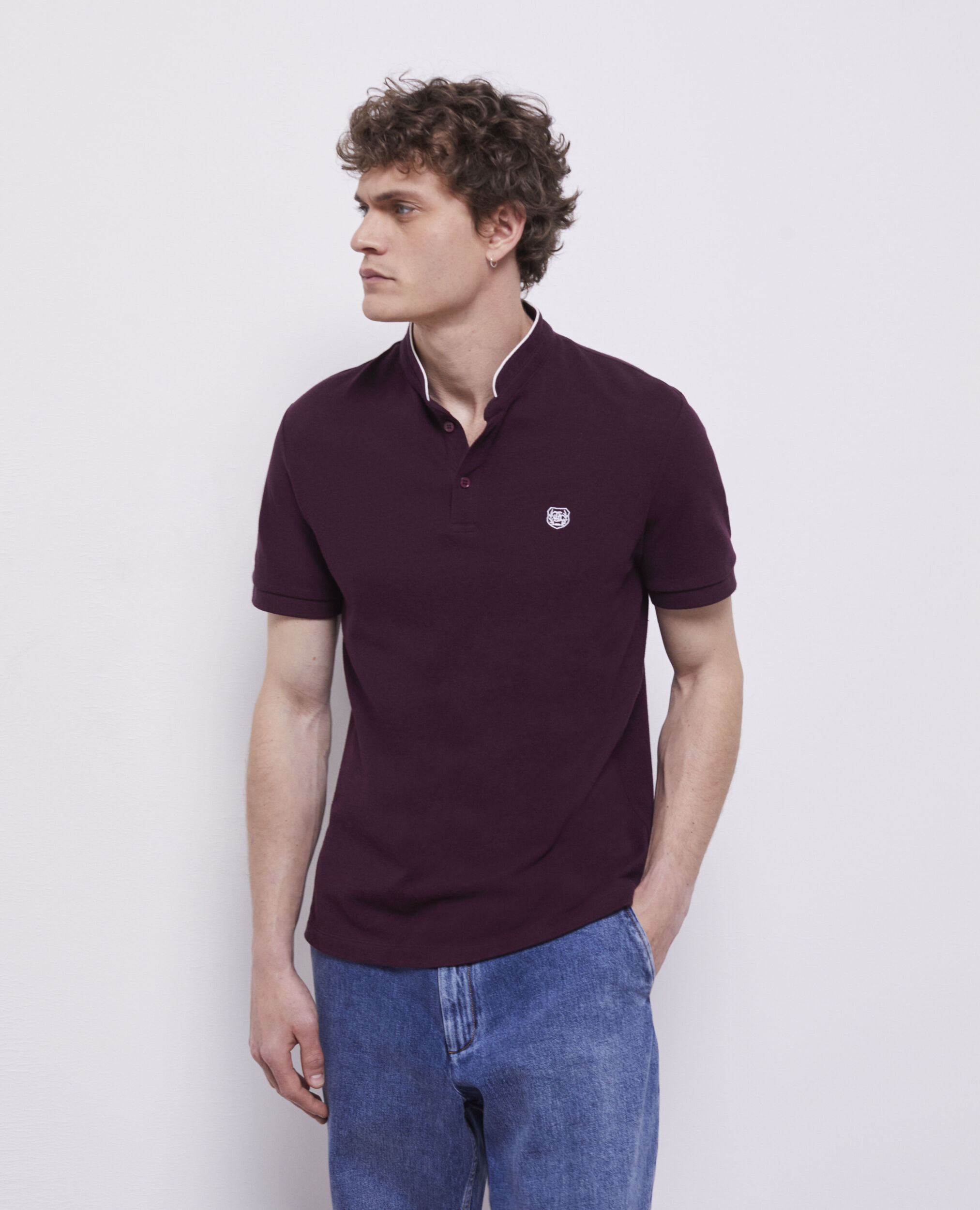 Polo col officier rouge