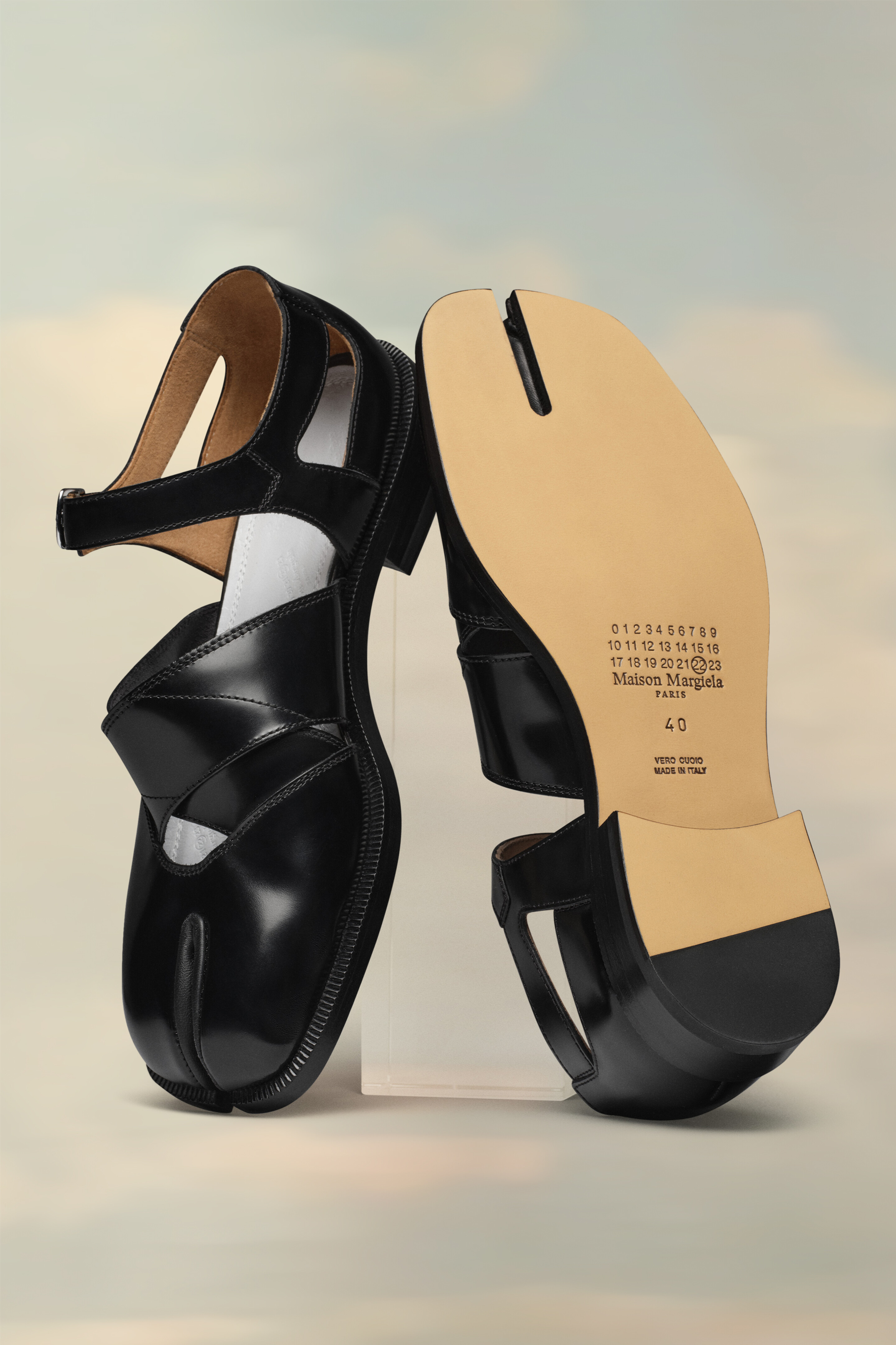 Sandales Tabi En Cuir