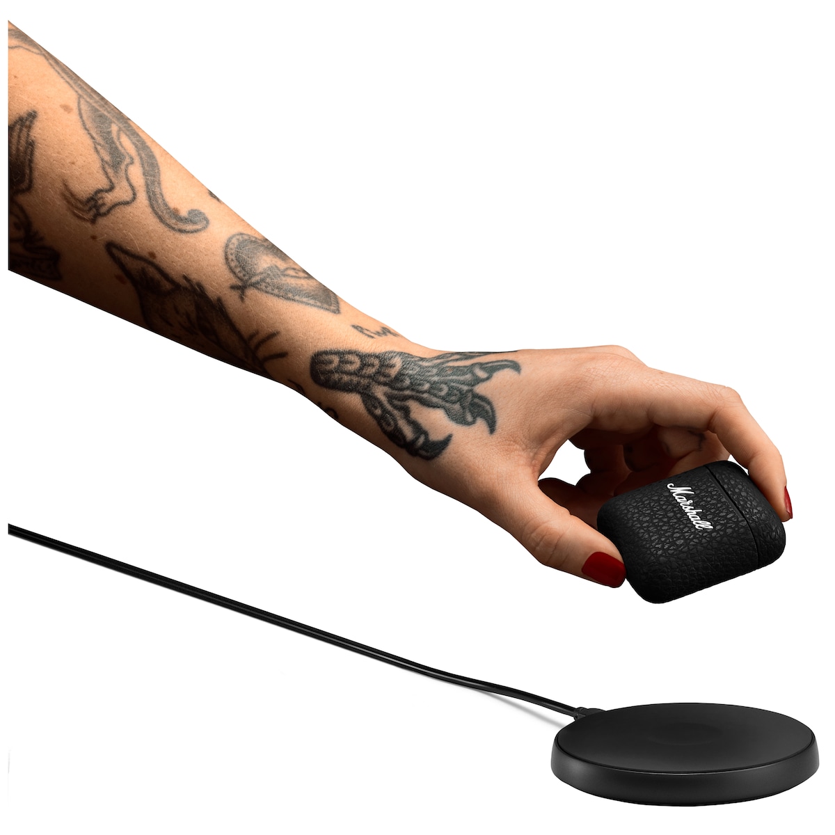 Marshall Minor III helt trådløse in-ear hodetelefoner (sort)