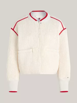 Jaqueta Bomber Acolchoada TH Crest