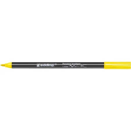 edding 4200 Porzellan Brushpen 1-4mm, gelb