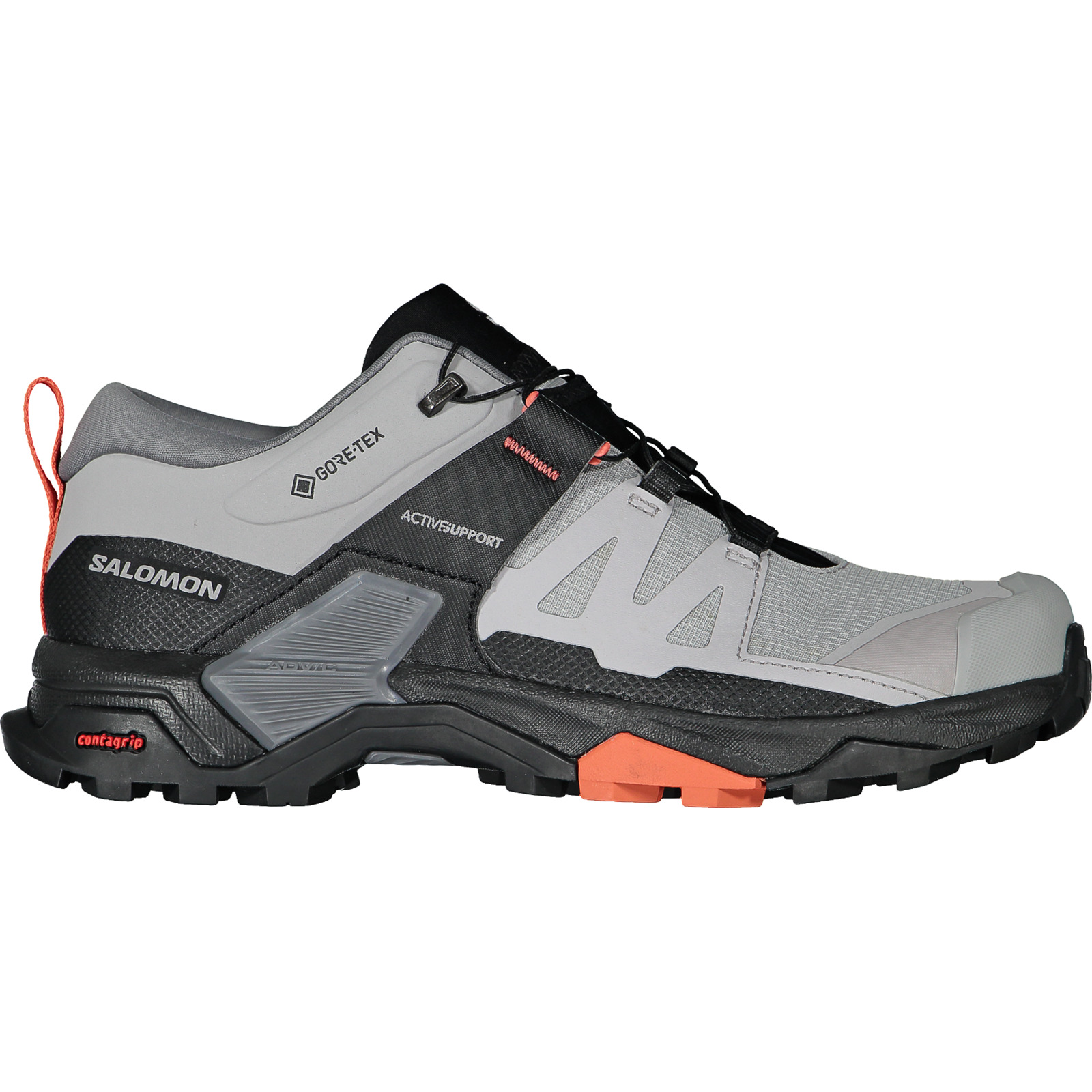 Salomon Damen-Trekkingschuh X Ultra 4 GTX hellgrau, 36 2/3