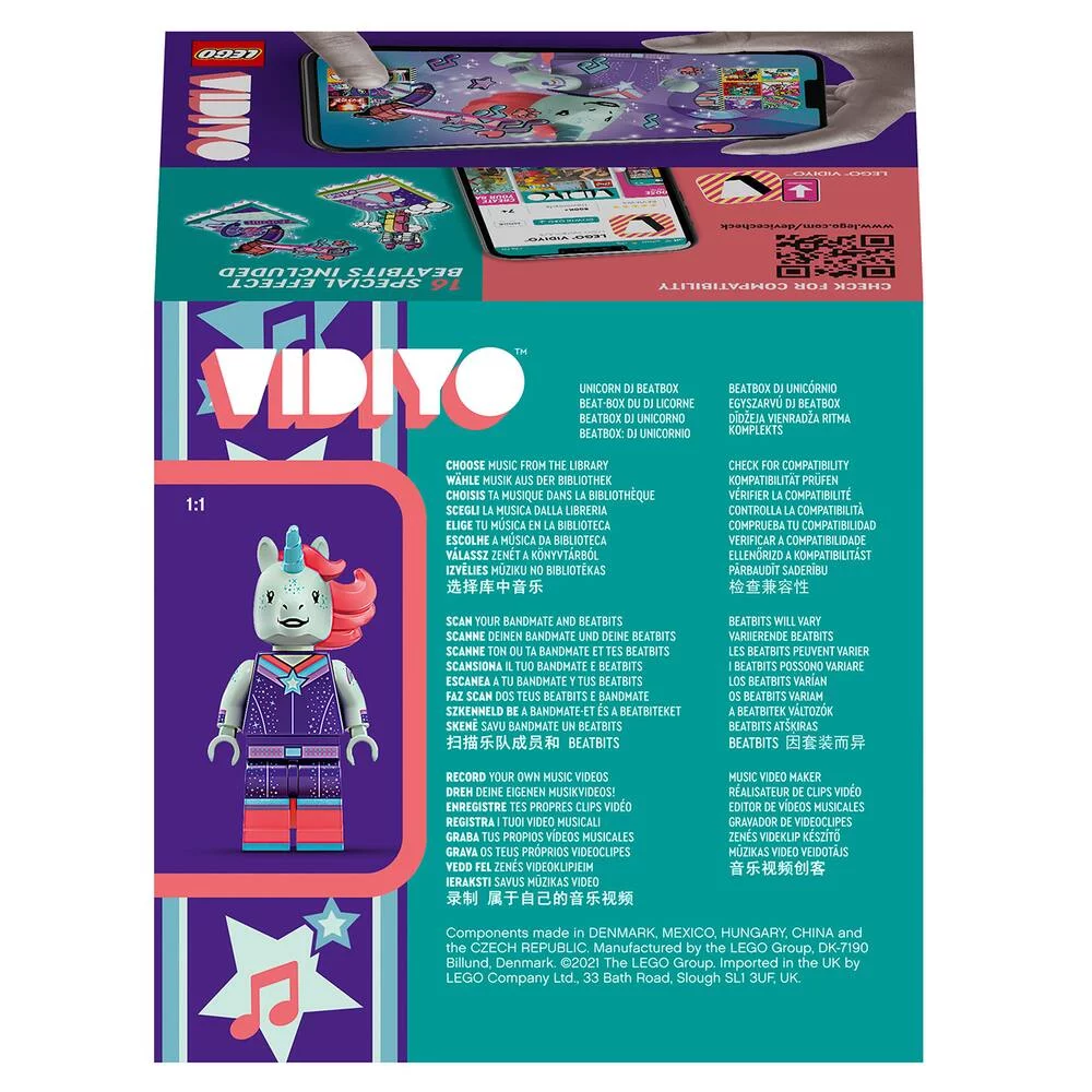 LEGO VIDIYO 43106 - UNICORN DJ BEATBOX