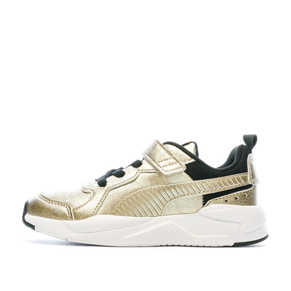 Puma Baskets Doré Fille Puma Ray Metallic