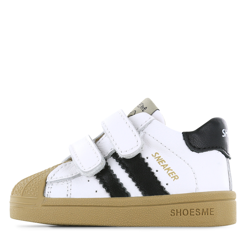 Shoesme weiß-schwarzer Sneaker