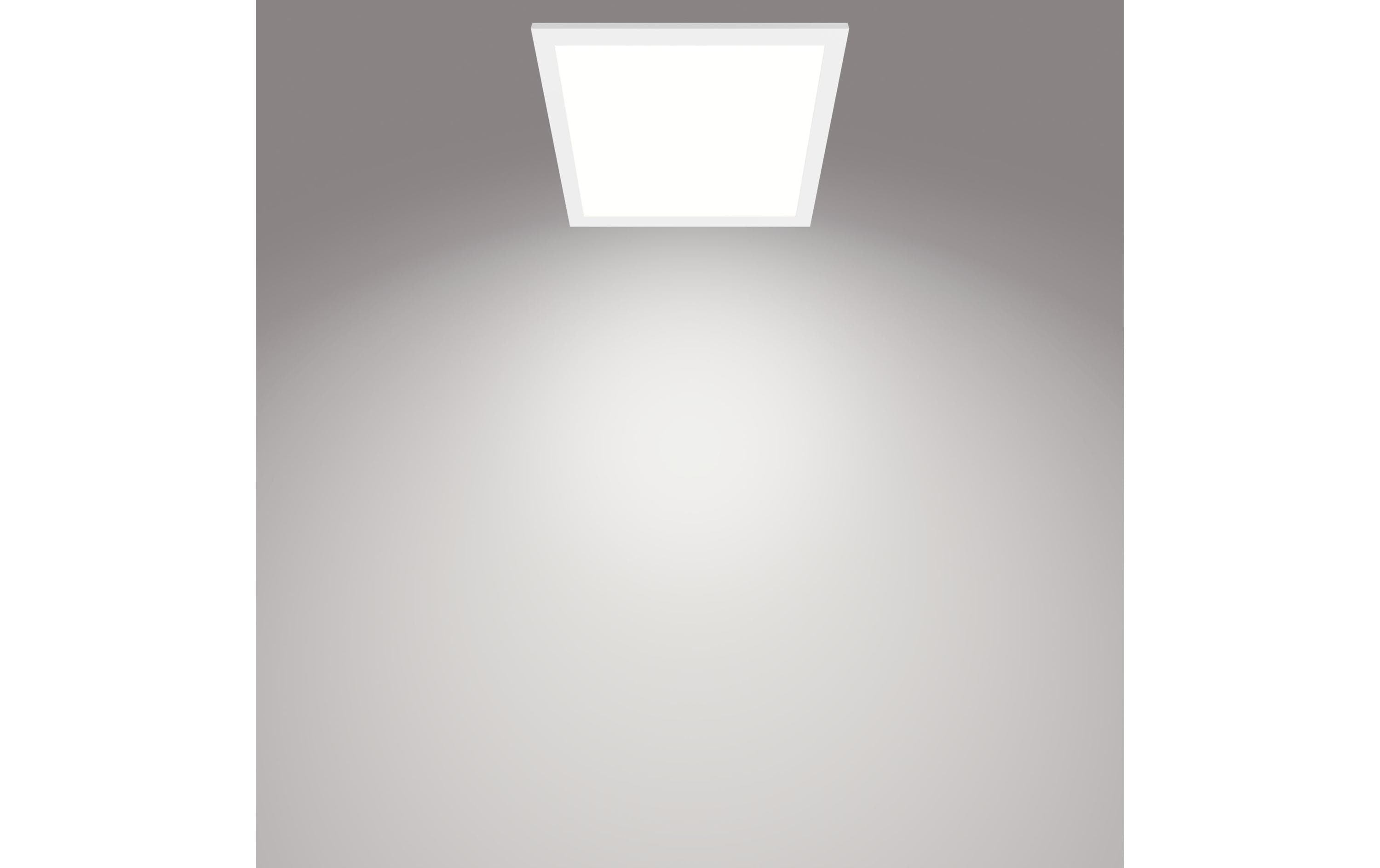 Deckenleuchte Touch SceneSwitch 12 W, 4000 K, WeissQuadratische LED-Leuchte mit Lichtanpassung