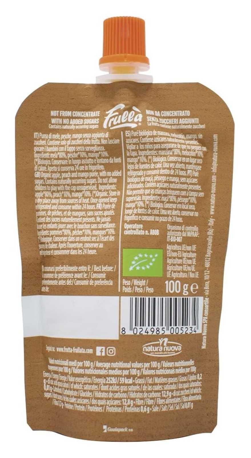 Frullà Smoothie 100% Fruta 100g
