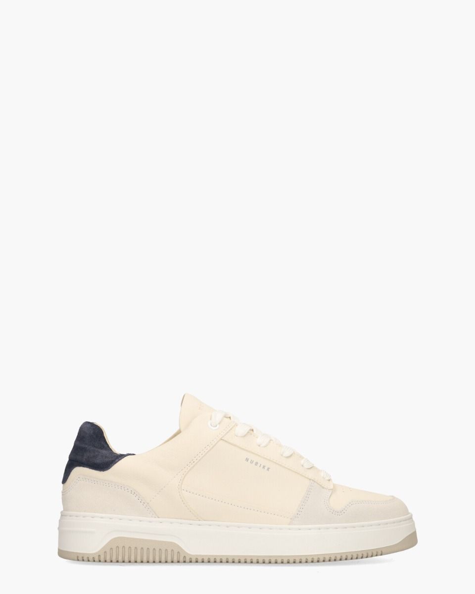 Nubikk Basket Court Off-White/Donkerblauw Herensneakers