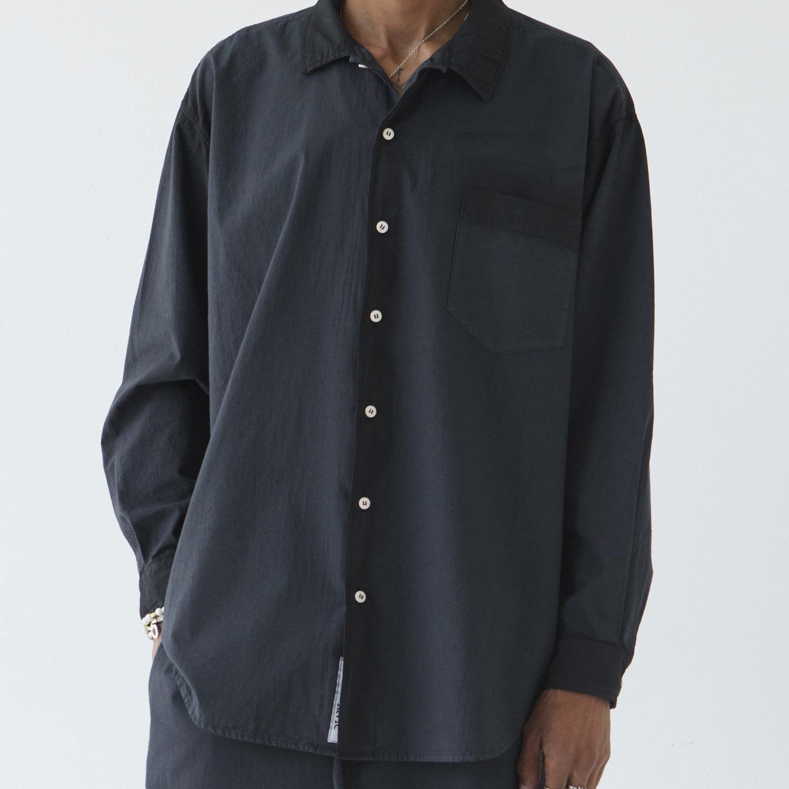 Yoko Shirt longsleeve washed black