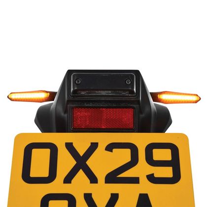 Clignotant Oxford Nightrider LED SEQUENTIELS (inclus 2 résistances) La paire Universel - Noir