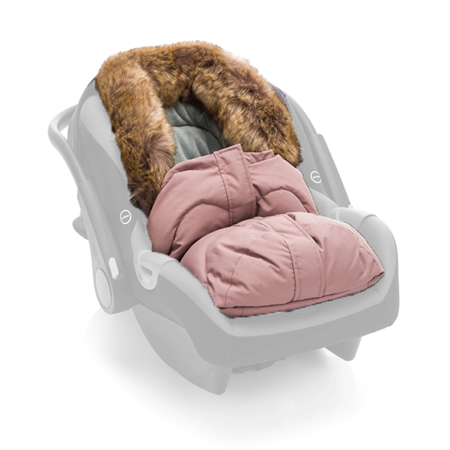 fillikid Winterfußsack Lhotse für Babyschale Altrosa