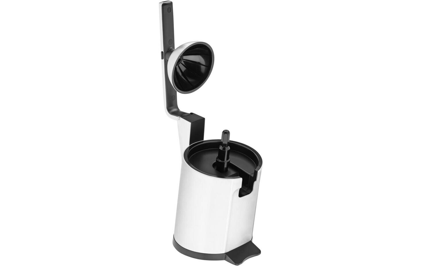 Zitruspresse Profi Plus Silber matt<br>Saftpresse mit universellen Entsafter-Presskegel