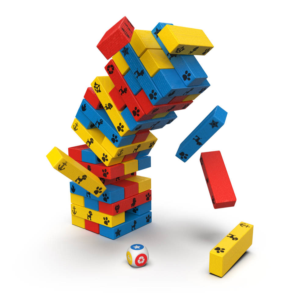 PAW Patrol Jumbling Tower spel