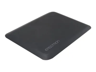 Ergotron WorkFit Small - Gulvmåtte - rektangulær - 61 x 46 cm - sort