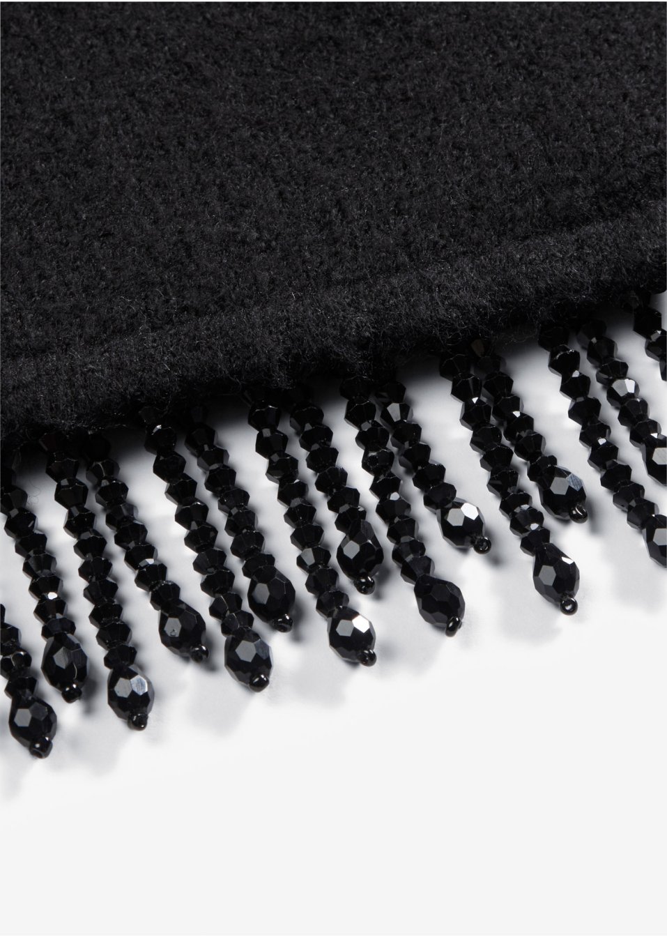Pull avec franges perlées