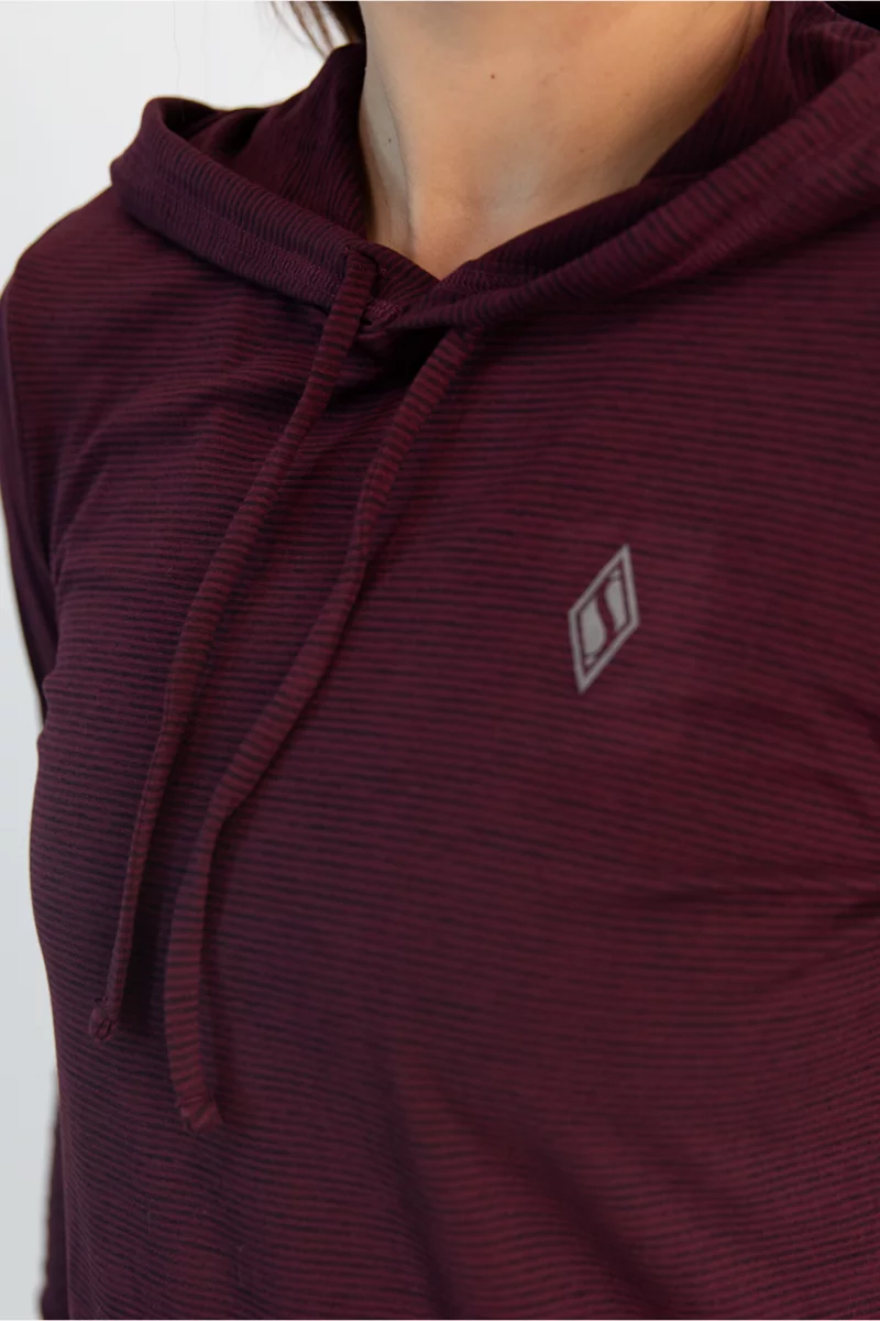 Skechers GO DRI Harmony Stripe Damen Hoodie