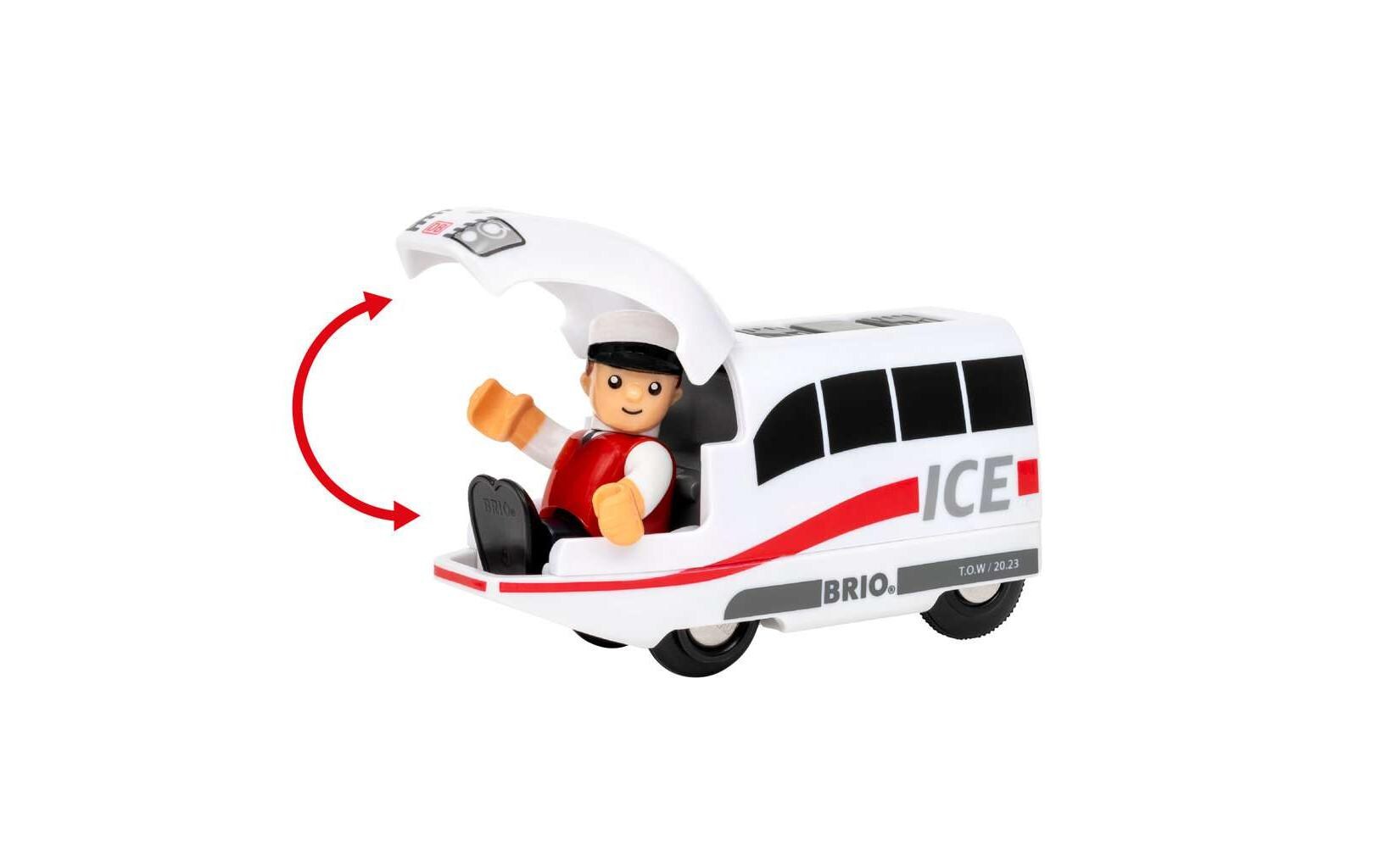 BRIO World Train ICE RechargeableReisezug mit wiederaufladbarem Akku