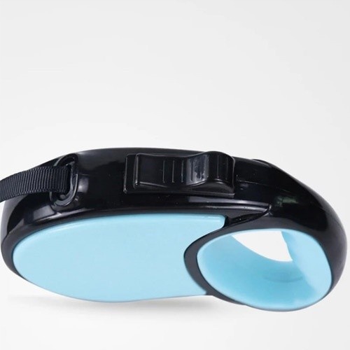 Guia extensível para cães MyPetCare, azul